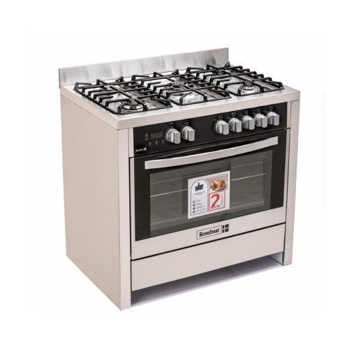 Scanfrost Gas Cooker | 5 Burner (SFC9502SS) - Image 2