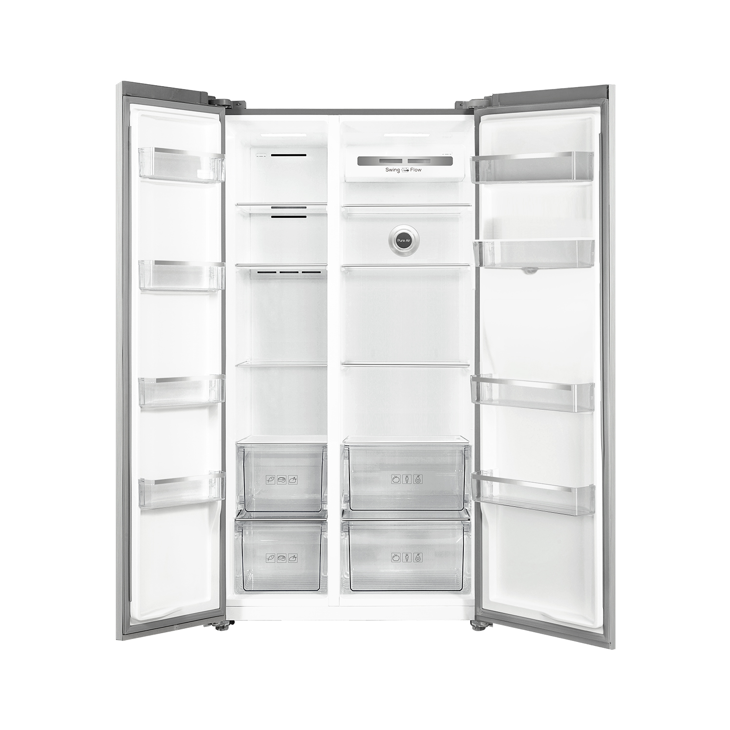 TCL 650 L Side-by-Side Refrigerator (P650SBS) - Image 3